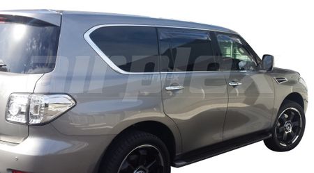 WEATHERSHIELD - LARGE - LIGHT TINT - REAR - RIGHT SIDE