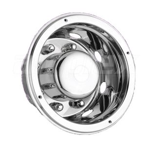 WHEEL TRIM - 19.5" SS Wheel Trim - Rear - Deep Dish (each)