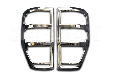 TAIL LIGHT TRIM SET - CHROME - FORD RANGER