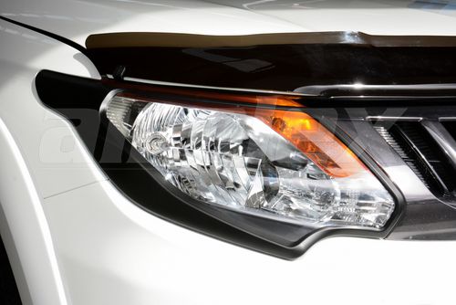 HEADLIGHT TRIM SET BLACK TRITON