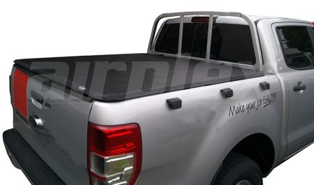 TONNEAU COVER - CLAMP AND RAIL SYSTEM - suits vehicles WITH factory cab protector