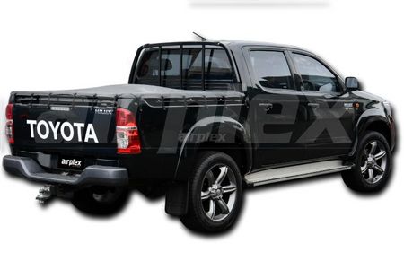 FLARE SET - BLACK -  suit Toyota Hilux