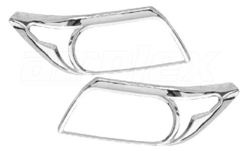 HEADLIGHT TRIM SET CHROME NISSAN