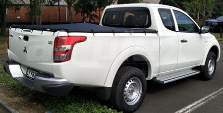 TONNEAU COVER - INDIVIDUAL BUNGEES - Xtra Cab with Wellside