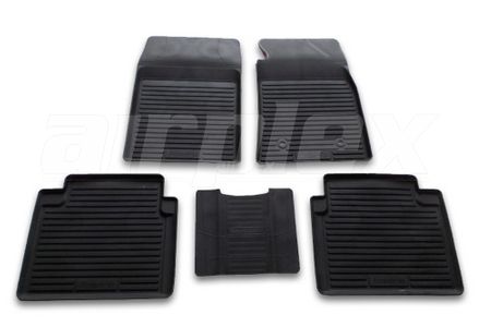 FLOOR MAT SET - RUBBER - HILUX 2005-2015 Double Cab