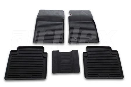 FLOOR MAT SET - RUBBER - HILUX 2005-2015