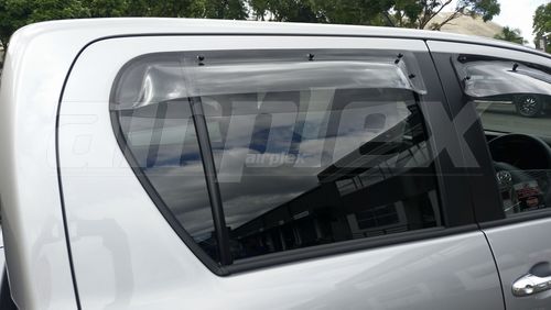 WEATHERSHIELD - LARGE - LIGHT TINT - REAR RIGHT SIDE