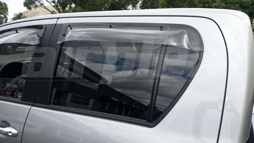 WEATHERSHIELD - LARGE - LIGHT TINT - REAR LEFT SIDE