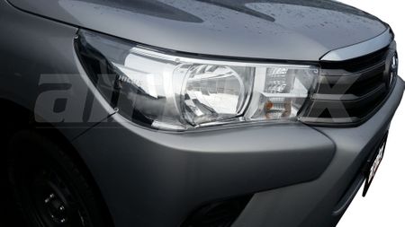 HEADLIGHT GUARD - CLEAR - PAIR - SUITS NON LED HEAD LIGHTS