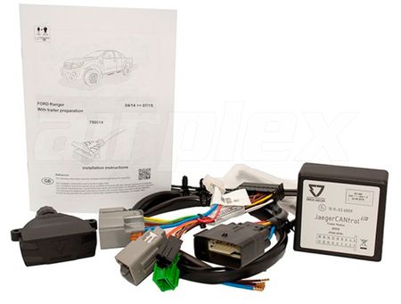 TOWBAR WIRING INTELLEGENT LOOM WITH FACTORY PLUGS - PX1 ONLY (without green CAN conntector)