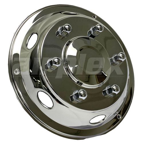 WHEEL TRIM - 17.5" s/s wheel cover - front with 6 nut covers (each)