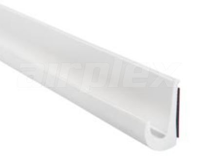 RAIN / DRIP GUTTER - WHITE (PER METER)