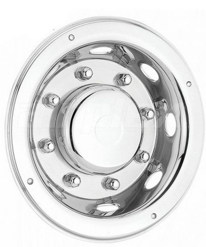 WHEEL TRIM - 19.5" SS Wheel Trim - Rear - apprpox 90mm Shallow Dish - non-removable Hub Cover (each)