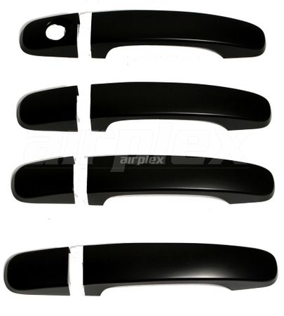 DOOR HANDLE COVER SET - BLACK (without SKS hole)