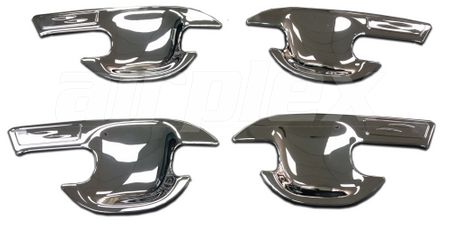 DOOR HANDLE SCRATCH GUARD TRIM SET - CHROME - RANGER