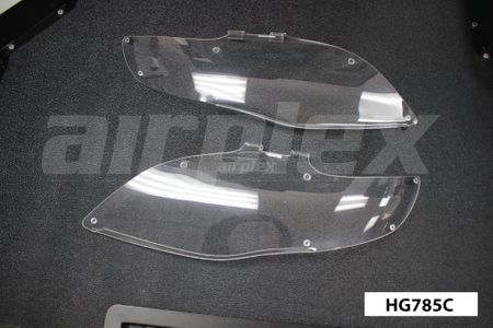 HEADLIGHT GUARD - CLEAR - PAIR