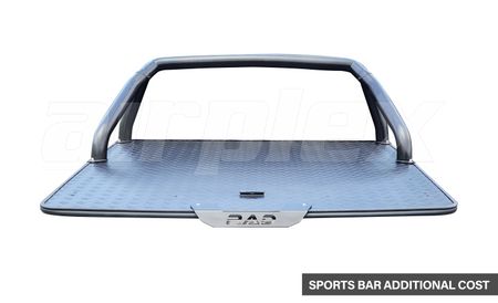 HARD LID - ALLOY - BLACK - Nissan D40 - Suit Sports Bar