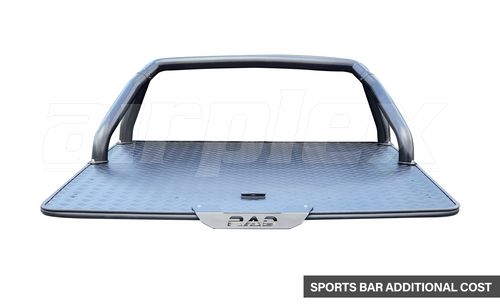 HARD LID - ALLOY - BLACK - Nissan D40 - Suit Sports Bar