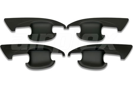 DOOR HANDLE SCRATCH GUARDS - BLACK - COLORADO