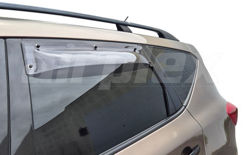 WEATHERSHIELD - LARGE - LIGHT TINT - REAR - LEFT SIDE