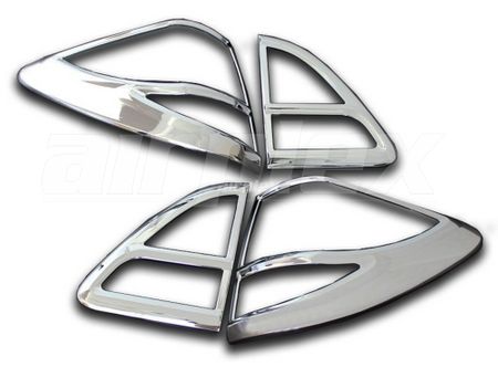 TAIL LIGHT TRIM SET - CHROME - MAZDA BT50