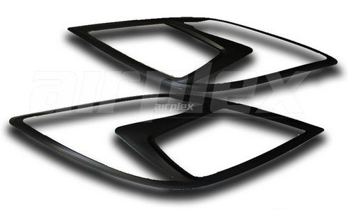 HEADLIGHT TRIM SET - BLACK - MAZDA BT50