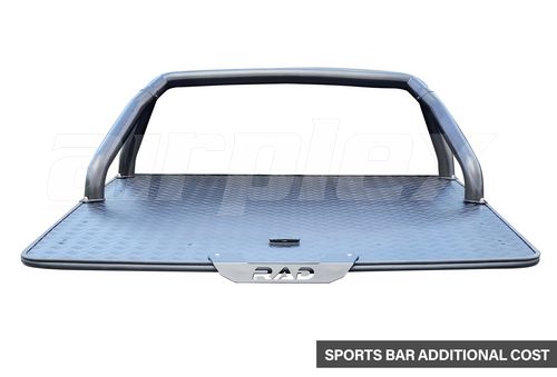 HARD LID - ALLOY - BLACK - SUIT SPORTS BAR  (BAR NOT INCLUDED)