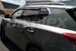 WEATHERSHIELD - SLIM - DARK TINT - 4 PIECE SET - CHROME EDGE