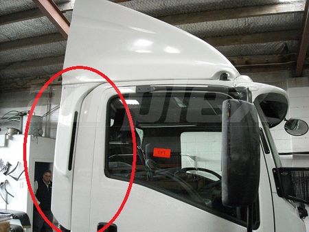 SIDE CAB EXTENDERS (SUIT AIR DEFLECTOR)