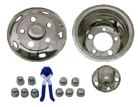 WHEEL TRIM - Wheel Trim SET - 16" x 5.5F" (to suit 41mm nuts) (set)