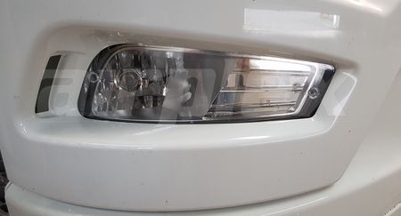 FOG/DRIVE LIGHT GUARD - CLEAR - PAIR