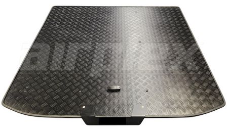 HARD LID - ALLOY - BLACK - suit Ssangyong Rhino LWB