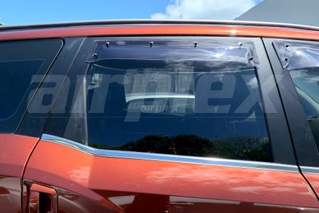 WEATHERSHIELD - LARGE - LIGHT TINT - REAR - RIGHT SIDE