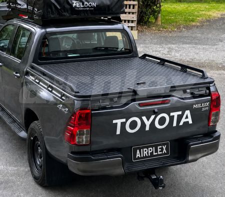 HARD LID - ALLOY LID - BLACK (J DECK) suit Toyota Hilux