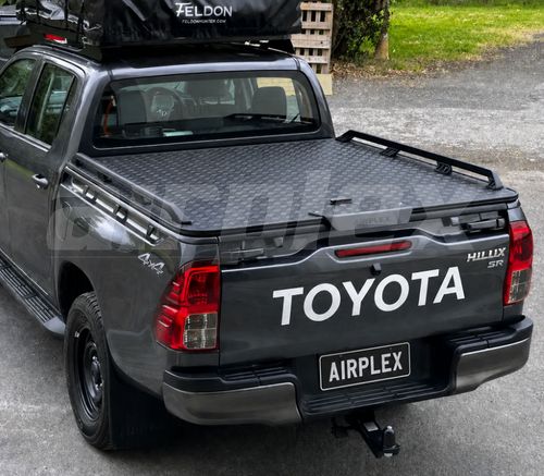 HARD LID - ALLOY LID - BLACK (J DECK) suit Toyota Hilux