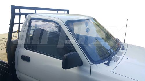 WEATHERSHIELD - LARGE - LIGHT TINT - FRONT RIGHT SIDE 2 DOOR (without 1/4 light/vent)