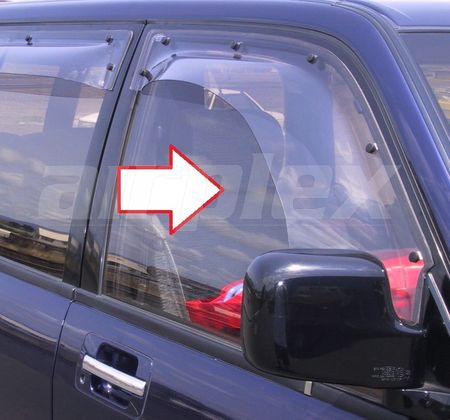 WEATHERSHIELD - LARGE - LIGHT TINT - FRONT RIGHT SIDE