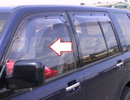 WEATHERSHIELD - LARGE - LIGHT TINT - FRONT LEFT SIDE