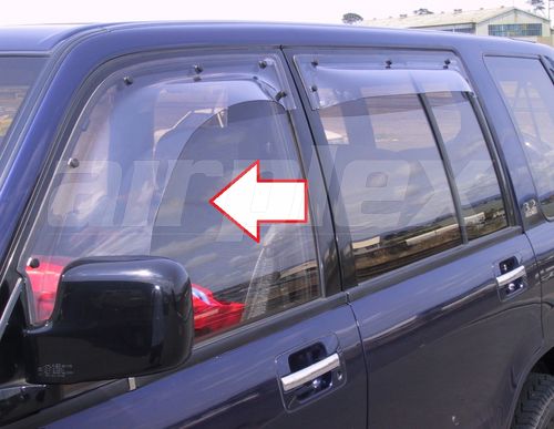 WEATHERSHIELD - LARGE - LIGHT TINT - FRONT LEFT SIDE