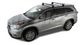 Roof Rack - Vortex 2500 Black 2 Bar Roof Rack