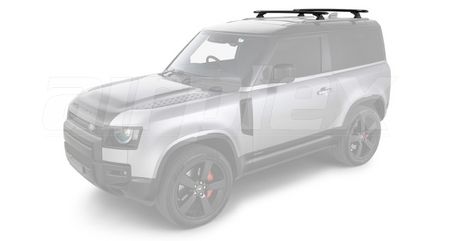 Roof Rack - Vortex RCH-RCL Black 2 Bar Roof Rack