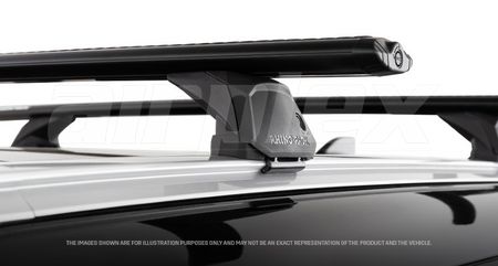 Roof Rack - Vortex RX200-4 Black 2 Bar Roof Rack