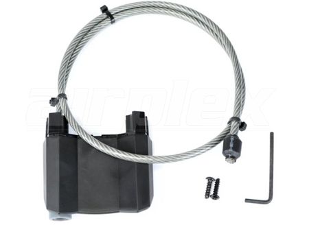 Bike Lock Part -Rpl TailWhip Locking Cable w Endcap for Yakima High Road