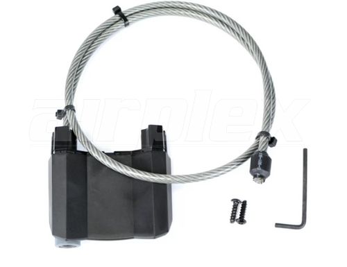 Bike Lock Part -Rpl TailWhip Locking Cable w Endcap for Yakima High Road