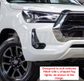 FLARE SET - GR STYLE - BLACK suits Toyota Hilux with "L" shape fog light