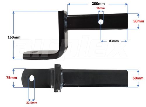 TOW BAR TONGUE - 21168