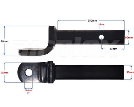 TOW BAR TONGUE - 21176