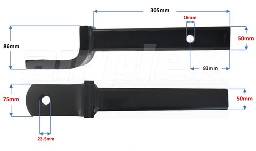 TOW BAR TONGUE - 21181