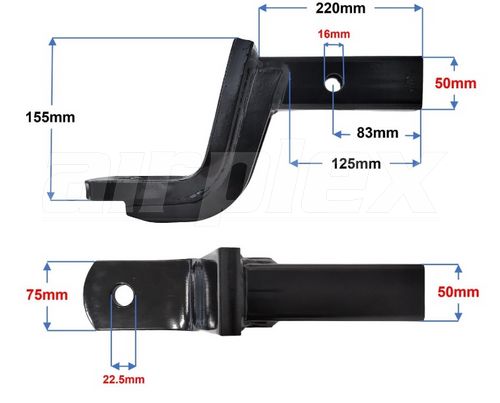 TOW BAR TONGUE - 21141