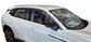 WEATHERSHIELD - SLIM - DARK TINT - 4 PIECE SET - CHROME EDGE